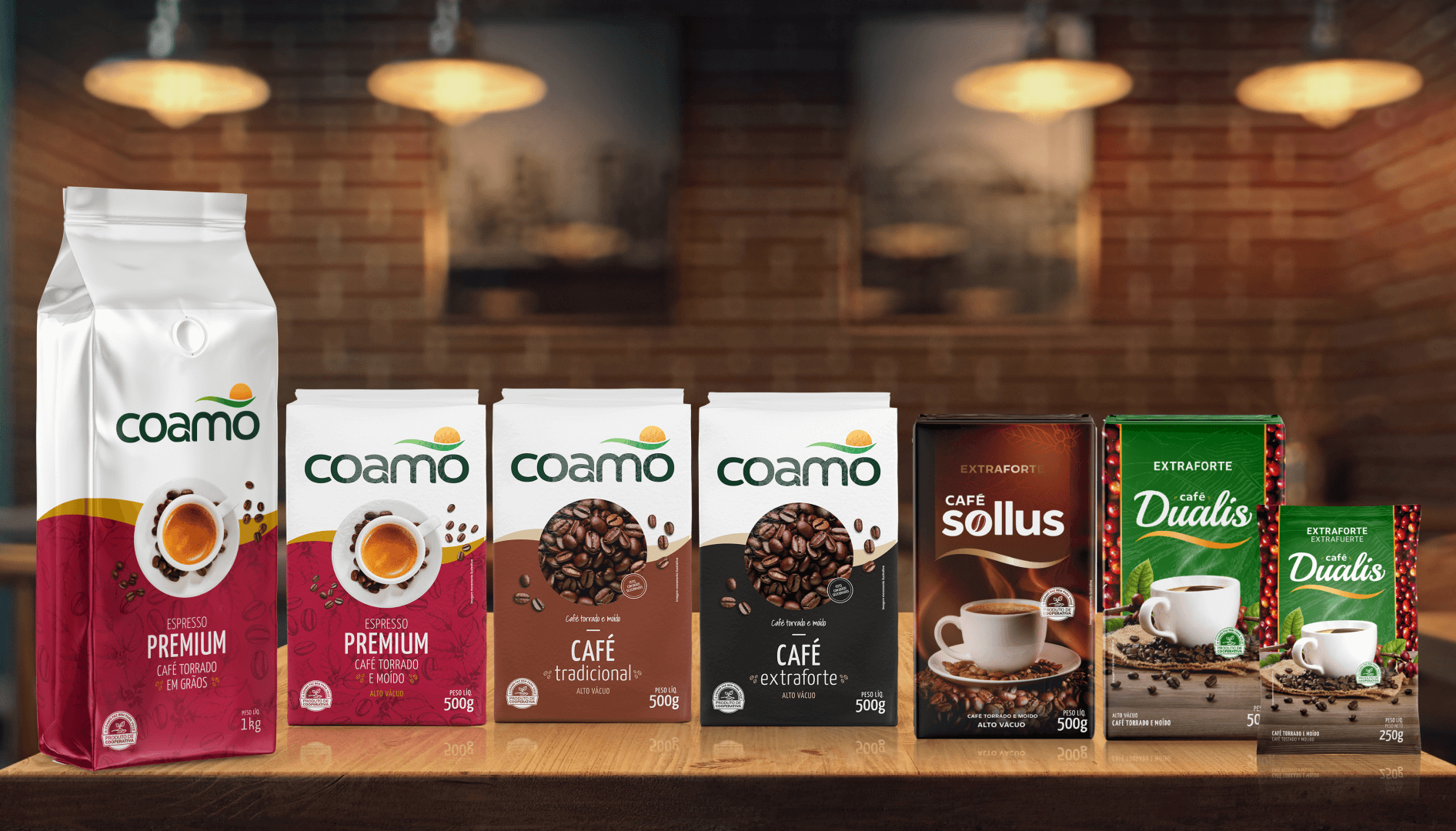 Cafés Coamo estão com novo layout - Coamo Agroindustrial Cooperativa